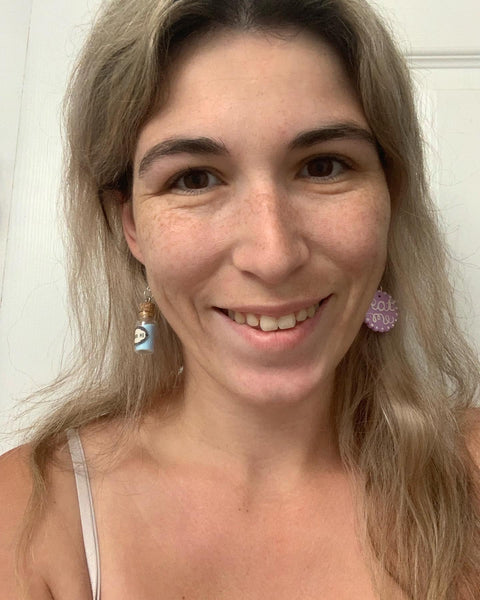 Drink Me/Eat Me Earrings