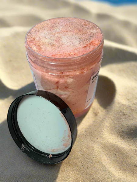 Summertime Strawberry Lemonade Hemp Oil & Himalayan Salt Body Polish