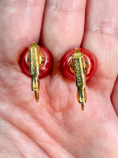 Joan Rivers Interchangeable Lever-back Earrings Set