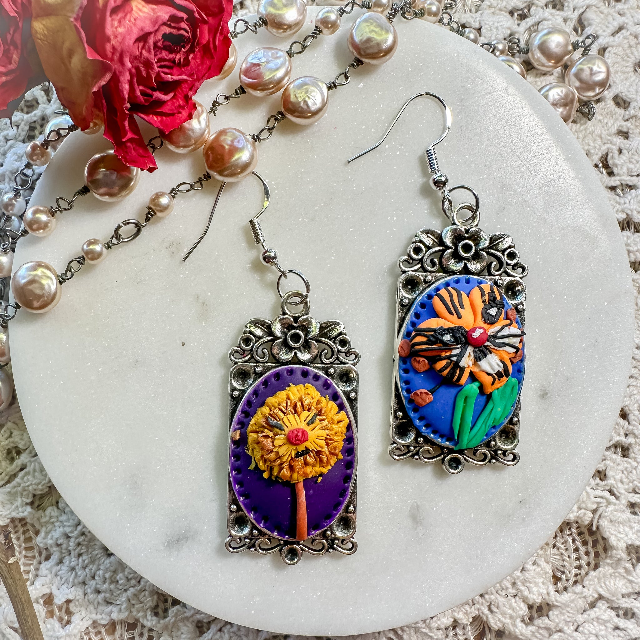 Characters of Wonderland & Tea Party Cameo Jewelry
