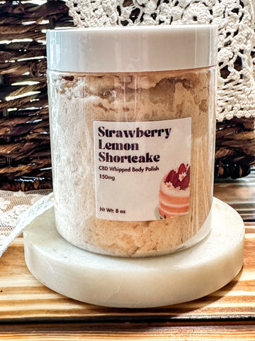 Strawberry Lemon Shortcake 🍰 Hemp Whipped Body Polish