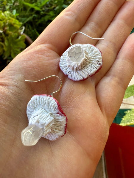 Mushroom Earrings: Click Drop Down For Different Styles