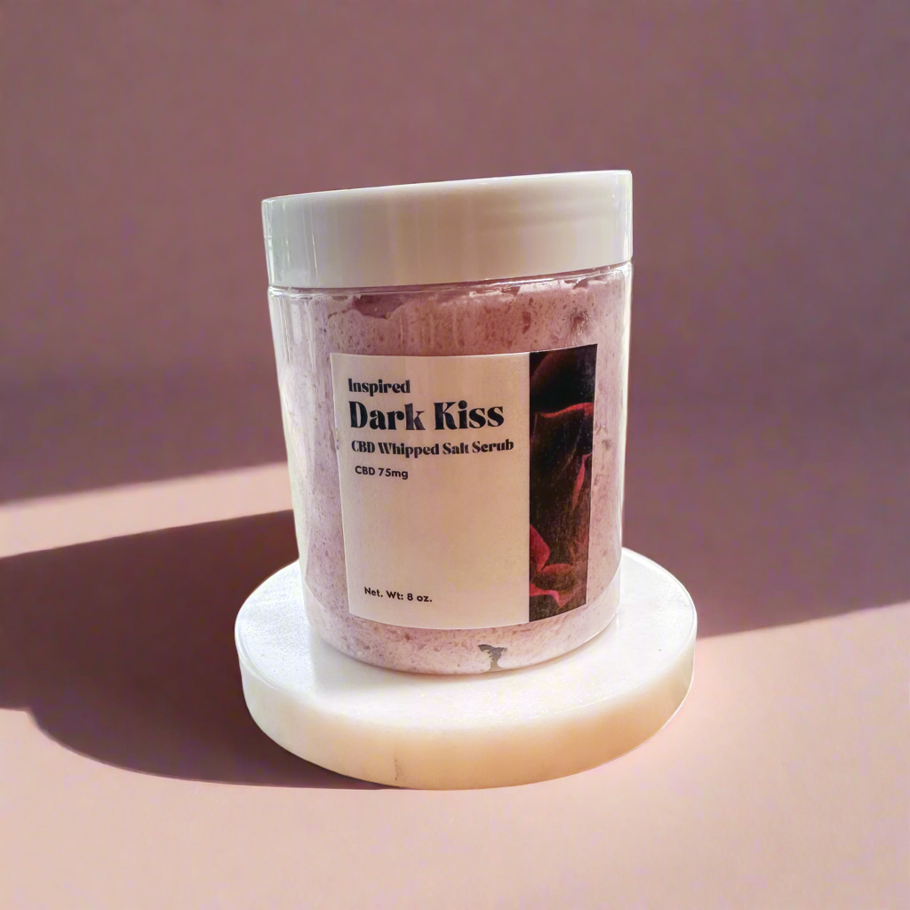 Inspired Dark Kiss: Hemp Whipped Salt Scrub