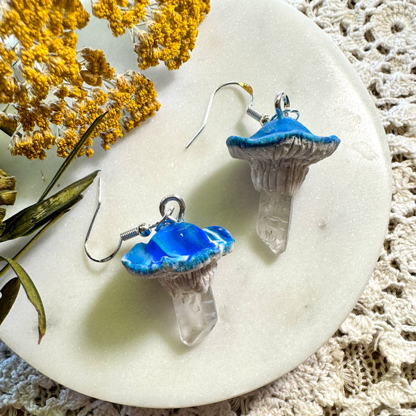 Mushroom Earrings: Click Drop Down For Different Styles