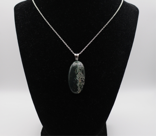Ocean Jasper Pendant Necklace