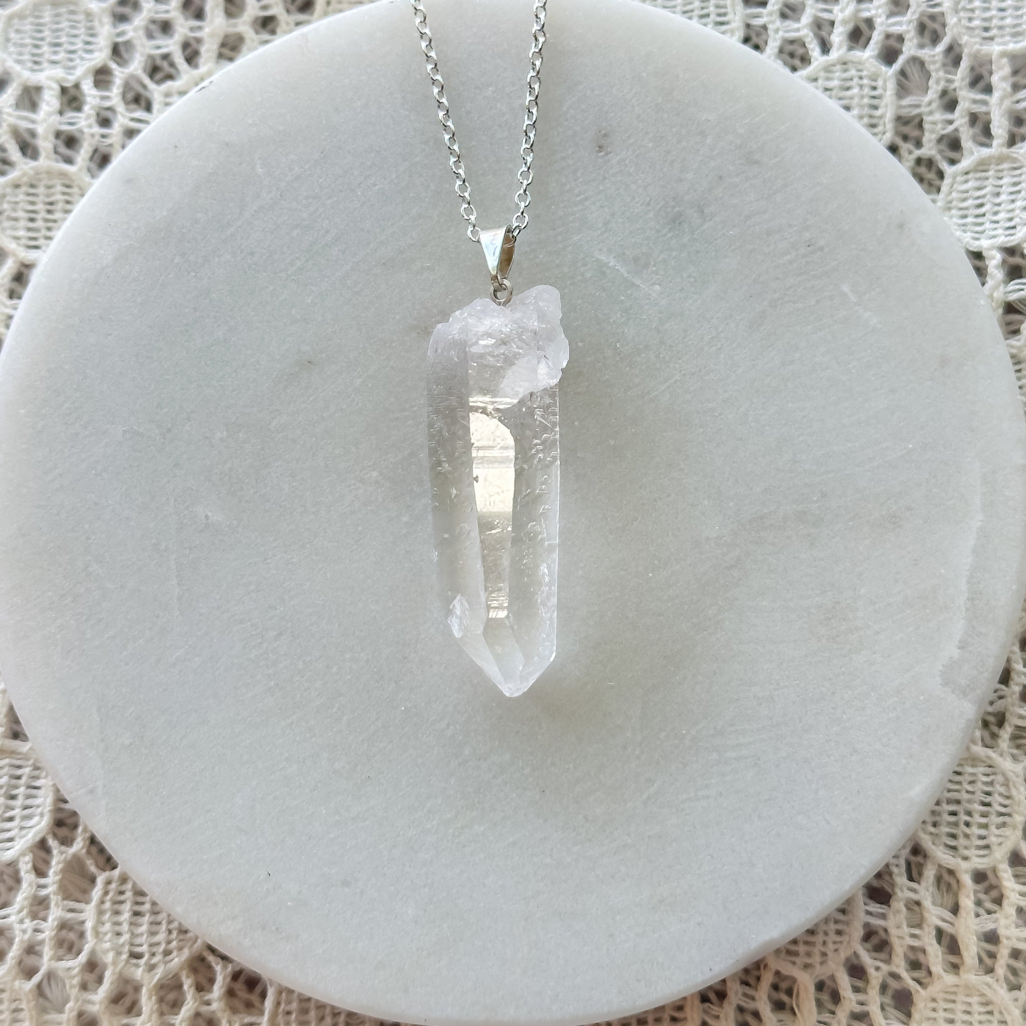 Quartz Crystal Necklace