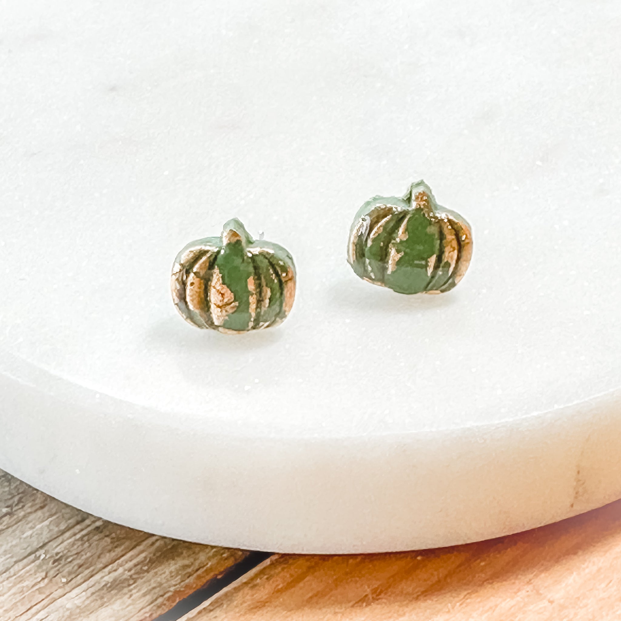Pumpkin Studs: Click Drop Down For Different Styles