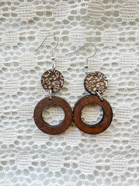 Leopard Luxe Dangles