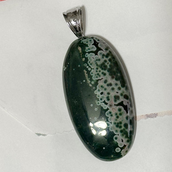 Ocean Jasper Pendant Necklace