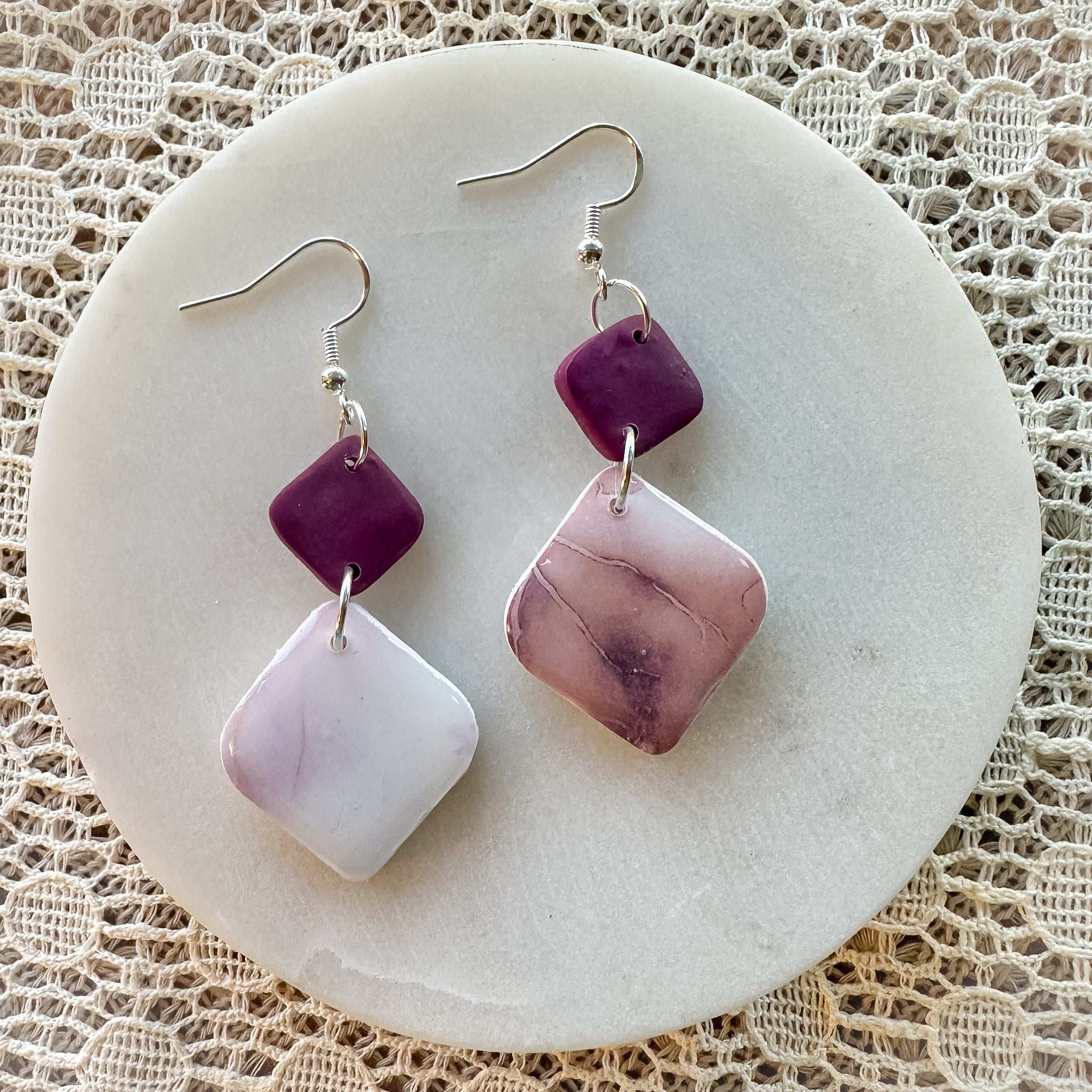Autumn Beauty Clay Dangles