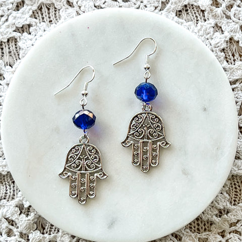 Hamsa Earrings