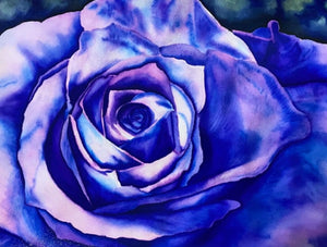 Lavender Lady Art Print