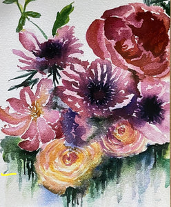 Modern Florals 1: Art Print