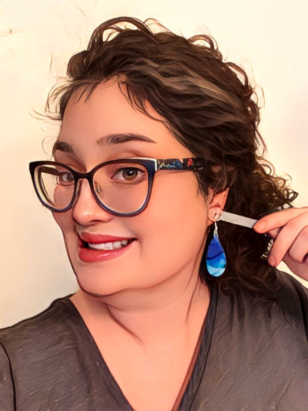 Sunset & Twilight Collection: Alcohol Ink Earrings