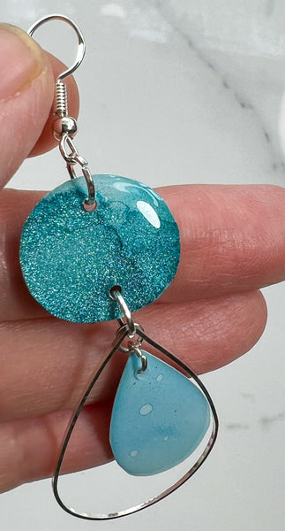 Sunset & Twilight Collection: Alcohol Ink Earrings
