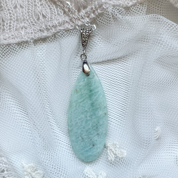 Genuine Hemamorphite Pendant Necklaces