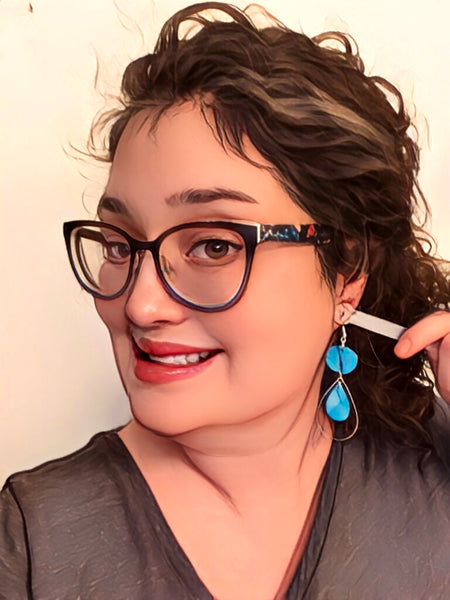 Sunset & Twilight Collection: Alcohol Ink Earrings