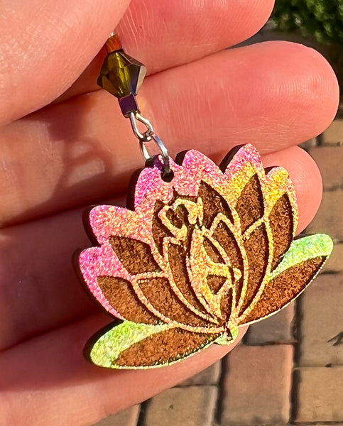Dancing Lotus Dangles