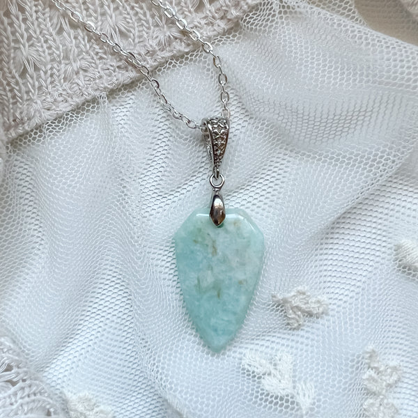 Genuine Hemamorphite Pendant Necklaces