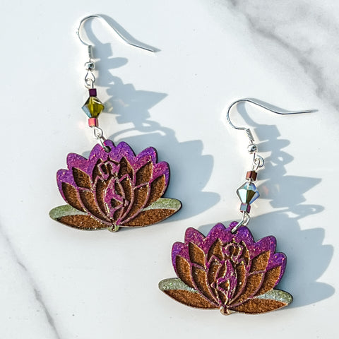Dancing Lotus Dangles